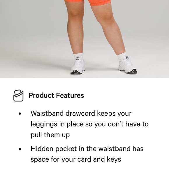 🆕 NWT LULULEMON Wunder Train HR 8” short size 4 - Picture 7 of 15